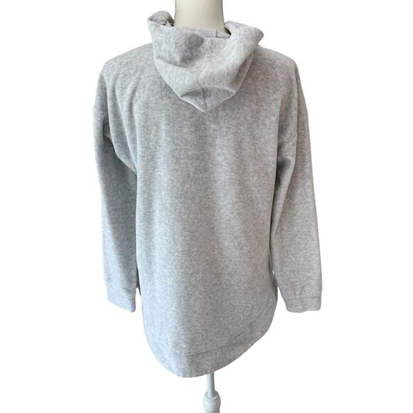 NFL Jacksonville Jaguars Sweatshirt Womens Small Gray Terry Velour Hoodie - Picture 2 of 13